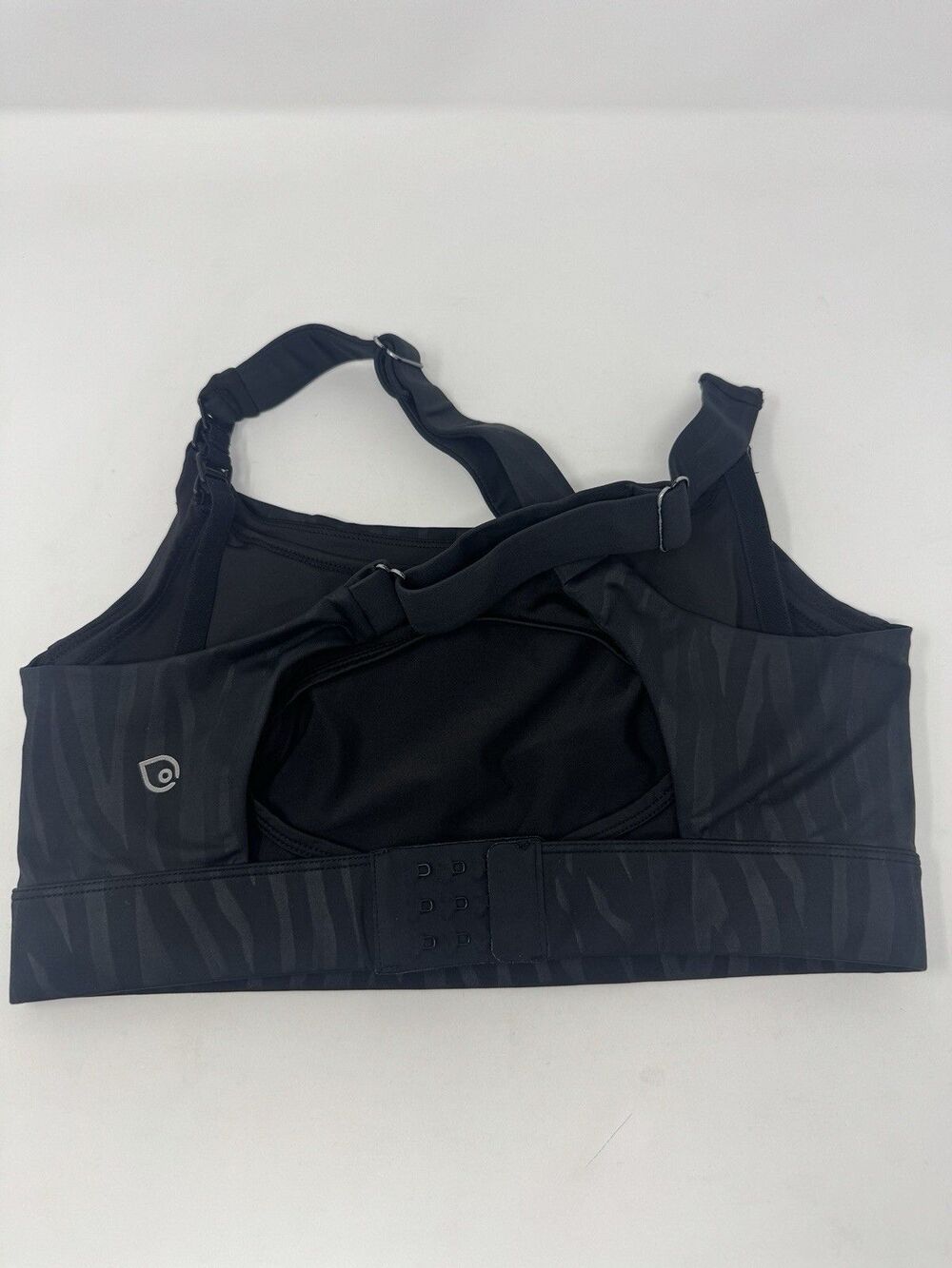 Sweat and Milk Venice 3 Ultimate Nursing & Pumping Sports Bra Sz Small Blk Zebra